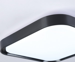 FZ1268 BK черный 27W 5000K 350*350*60 (Без ПДУ)