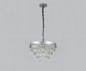 TR5085 SL/CL серебро/прозрачный E14/6 max 40W D520*1140