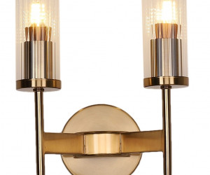 Бра латунь E14 39см Zortes CANDLE ZRS.16204.2