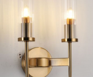 Бра латунь E14 39см Zortes CANDLE ZRS.16204.2