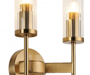 Бра латунь E14 39см Zortes CANDLE ZRS.16204.2
