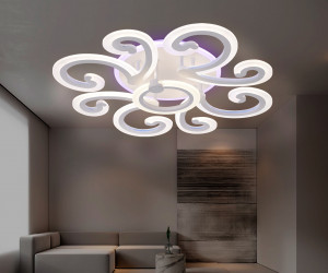 FA5143/8+1 WH белый 112W D620*130 (ПДУ РАДИО 2.4G)