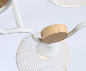 TR80163/3 WH белый E27/3 max 40W D580*220