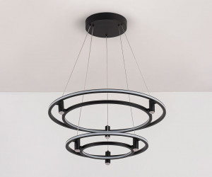 FL5544/2+6 BK черный 90W 3000K/4200K/6400K D600/400*1300 (без ПДУ)