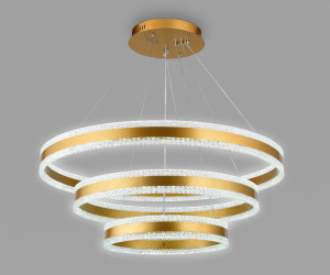 FA6183/3 GD золото 245W 3000K+6400K/3000K/6400K/4200K+4200K D800*940 (ПДУ РАДИО 2.4G)