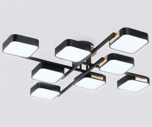 FL4890/8 BK/WD черный/дерево 144W 3000-6000K 960*960*160 (без ПДУ)