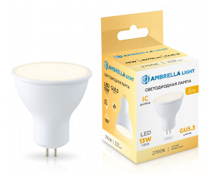 161303 LED MR16 13W IC GU5.3 2700K 175-265V