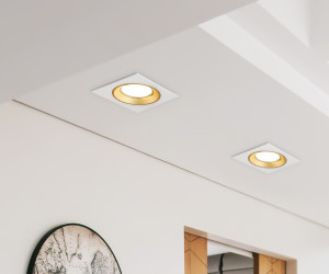 A8926 WH/GD белый/золото MR16 GU5.3 92*92*24