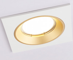 A8926 WH/GD белый/золото MR16 GU5.3 92*92*24