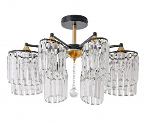 Потолочная люстра SL7884-8 BK+FGD 000080211