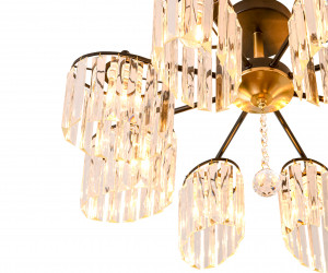 Потолочная люстра SL7884-8 BK+FGD 000080211