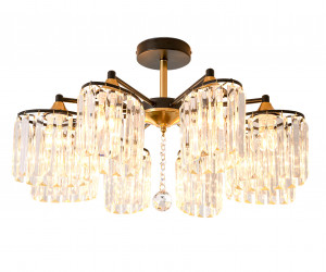 Потолочная люстра SL7884-8 BK+FGD 000080211