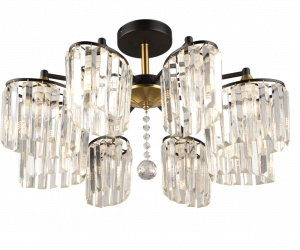 Потолочная люстра SL7884-8 BK+FGD 000080211