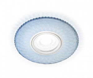 S333 FR/CLD хром/матовый хрусталь/MR16+3W(LED COLD)