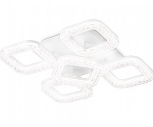 FA3914/4+1 WH белый 80W 3000K/4200K/6400K 380*380*110 (ПДУ РАДИО 2.4G)