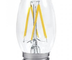 Светодиодная (LED)FIL Лампа Smartbuy-C37-07W/4000/E27 (SBL-C37F-7-40K-E27)*