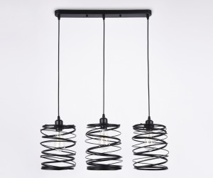 TR8403/3 BK черный E27/3 max 60W 720*180*1000