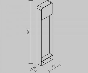 Ландшафтный светильник Outdoor O481FL-L7BWD3K