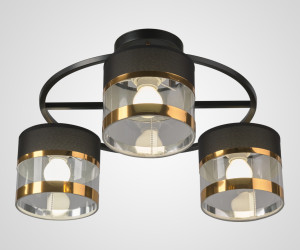 Потолочная люстра SL6601-3 BK+FGD 000060447