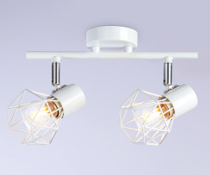 TR8628/2 WH/CH белый/хром E27*2 max 40W 260*91*175