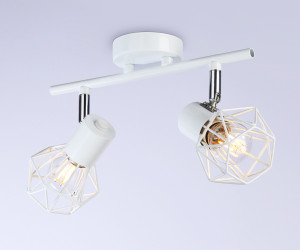 TR8628/2 WH/CH белый/хром E27*2 max 40W 260*91*175