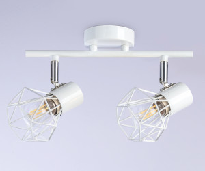 TR8628/2 WH/CH белый/хром E27*2 max 40W 260*91*175