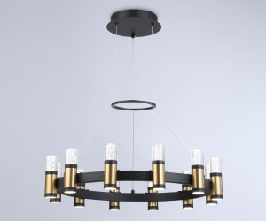 FL6206 BK/GD черный/золото 72W 4200K D600*1200 (Без ПДУ)