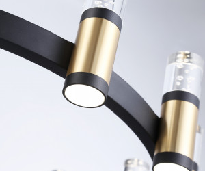 FL6206 BK/GD черный/золото 72W 4200K D600*1200 (Без ПДУ)