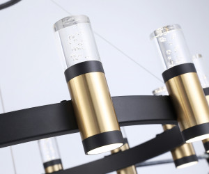 FL6206 BK/GD черный/золото 72W 4200K D600*1200 (Без ПДУ)