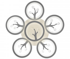 Потолочный светильник Freya FR10017CL-L92W