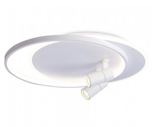 FL51391/1+2 WH белый 3000K-6400K 65W 560*480*120 (ПДУ РАДИО 2.4G)