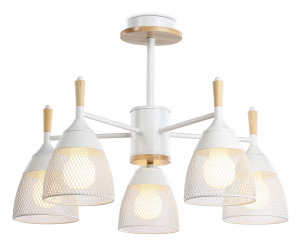 TR8012/5 WH белый E27*5 max 40W D600*385