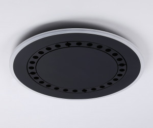 FL51407 BK черный 3000K/4200K/6400K 56W D485*40 (ПДУ ИК)