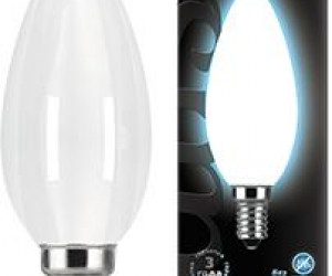 Лампа Gauss LED Filament Candle OPAL E14 5W 4100К 1/10/50