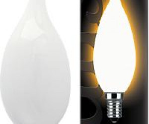 Лампа Gauss LED Filament Candle Tailed OPAL E14 5W 2700К 1/10/50