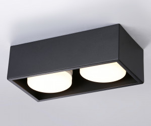 TN70829/2 BK черный GX53/2 max 12W 200*100*60