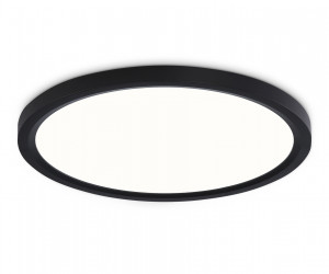 FZ1906 BK черный IP54 26W 3000K-6500K CCT-переключатель D370*25 (Без ПДУ)