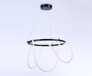 FL10501 DCH черный хром 3000K/4200K/6400K 74W D600*1200 (ПДУ РАДИО 2.4G)