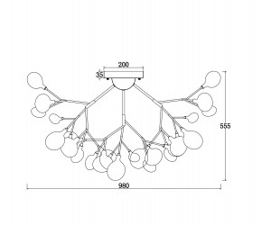 Потолочный светильник Freya FR5049CL-36W1