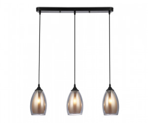 TR3537/3 BK/SM/FR черный/дымчатый/белый матовый E27/3 max 40W 640*120*820