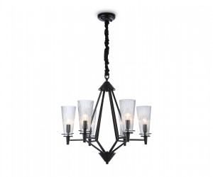 TR3237/6 BK черный E14/6 max 40W D610*585