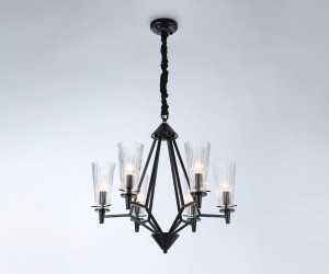 TR3237/6 BK черный E14/6 max 40W D610*585