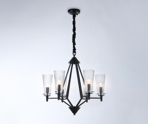 TR3237/6 BK черный E14/6 max 40W D610*585