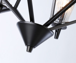 TR3237/6 BK черный E14/6 max 40W D610*585