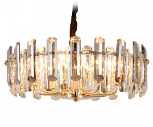 TR5304/8 GD/CL золото/прозрачный E14/8 max 40W D500*615