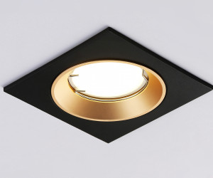 A8927 BK/GD черный/золото MR16 GU5.3 92*92*24