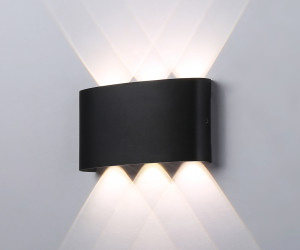 ST4456/6 BK черный IP65 LED 4200K 6W 158*80*40