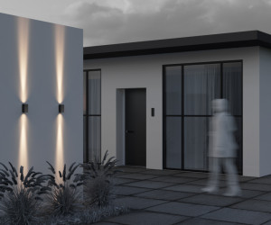 Настенный светильник (бра) Outdoor O570WL-L10B3K