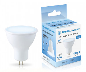 161306 LED MR16 13W IC GU5.3 6400K 175-265V