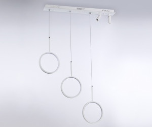 FL5277/3+2 WH белый 59W 3000K/4200K/6400K+4200K 800*200*1200 (ПДУ ИК)